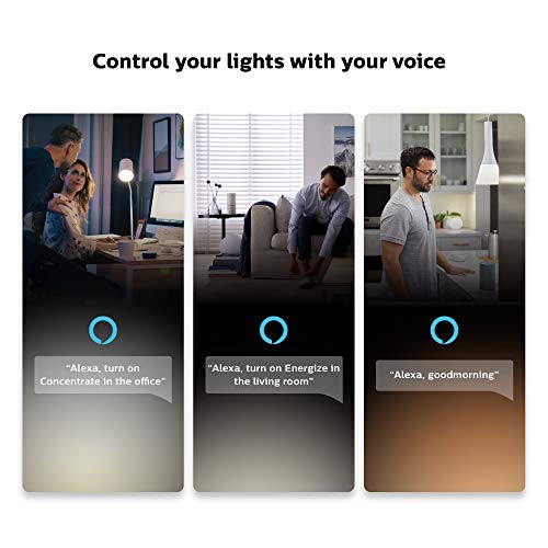 Philips Hue 2-Pack Premium Smart Light Starter Kit, 16 Million Colors, For Most Lamps & Overhead Lights, Works With Alexa, Apple Homekit And Google Assistant, Soft White #TOP4