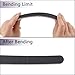 Nail File, 40 Pack Black Nail Files, 100/180 Grit Double Sides Professional Manicure Tools Kit Nail Buffering File for Home Salon