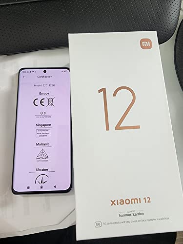 Xiaomi 12 5G Dual SIM 256GB 8GB RAM Grey