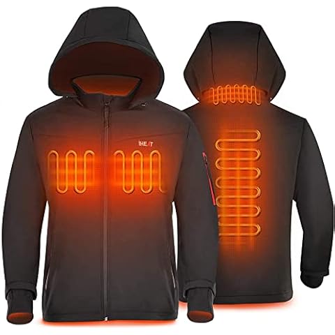 IHEAT Heated Jacket with Detachable Hood Cover