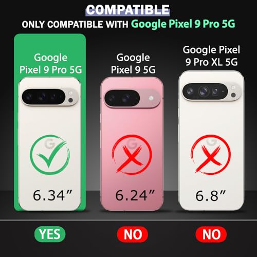 Image of TheGiftKart Back Cover Soft Case for Google Pixel 9 Pro | Best Camera Protection | Inbuilt Dust Plugs & Anti-Slip Grip | Ultra Clear Slim Back Cover Case for Google Pixel 9 Pro (Silicone, Transparent)