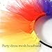 Shurhome Fashion Tulle Headpiece Unique Headband Party Headwear for Festival Celebrations and Theme Event Suitable for Everyone Adult & Headband