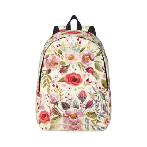 Sac à dos PC 15 pouces confortable rose contre la fatigue du dos