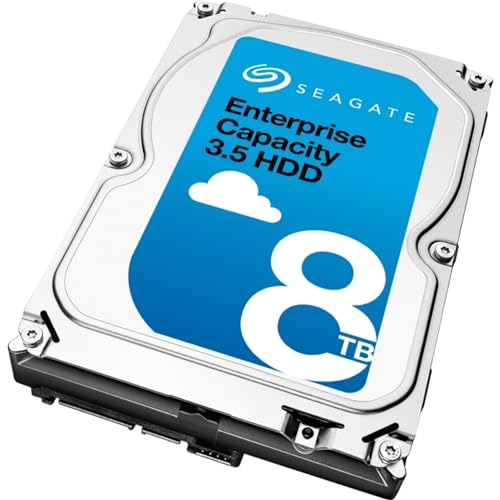 Seagate Enterprise Capacity 3.5 | ST8000NM0075 | 8TB 7200 RPM SAS 12Gb/s 256MB Cache | 512e | Internal Hard Disk Drive