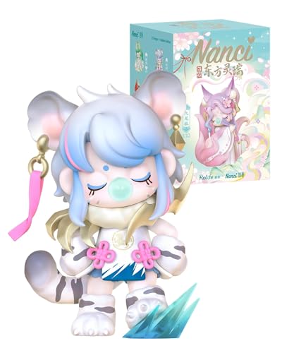 Rolife Nanci Figurines d'action Mythologie Chinoise Créatures Boîte Surprise Collectable Art Toys Idées Cadeaux de Noël pour Enfants et Adultes
