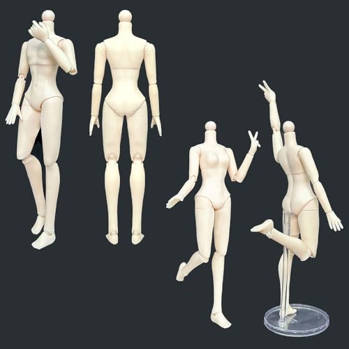 Muñeco BJD articulado 1/8 sin cabeza tipo masculino miniatura 6