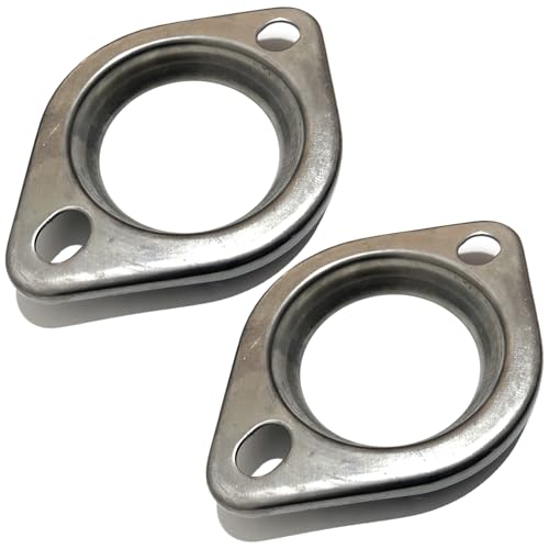 S-NET 汎用 マフラー フランジ SUS 304 ステンレス 溶接 プレス カー用品 サイレンサー 排気 補修 ブラケット B 改造 SN-311-PH (76mm×2)