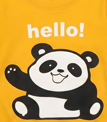 Image of Kids Dress for Boys | Printed Round Neck Full Sleeve T-Shirt and Pant Clothing Set for Baby Boys