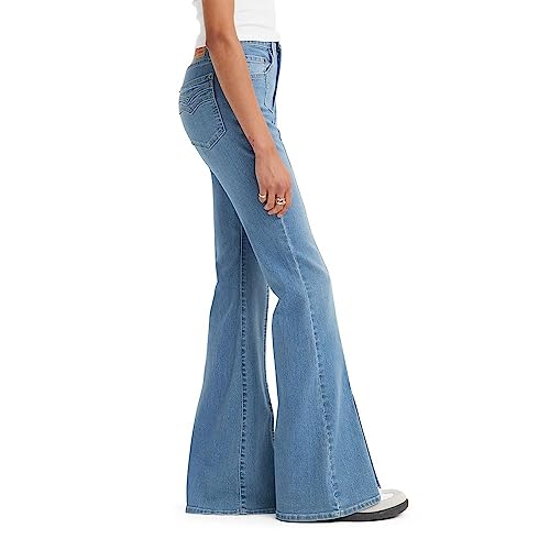Levi's Women's 726 High Rise Flare Split Hem Jeans, (New) Everyone's A Winner, 33 Regular - image 2