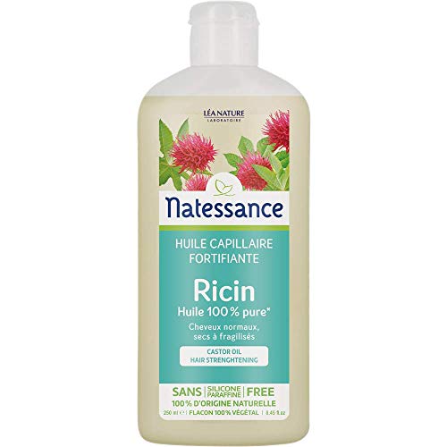 Preisvergleich Produktbild Natessance Hair and Nails Naturel Rizinusöl, 250 ml