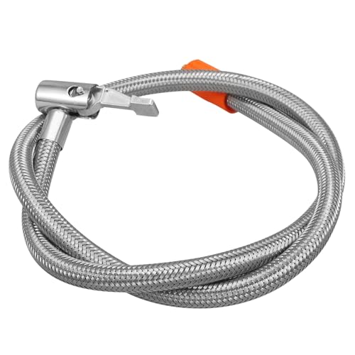 PartyKindom Adaptador de Manguera de Flexible para Compresor de Bicicleta Tubo de para Inflador de Neumáticos y Uso Diario para Motocicletas Bicicletas