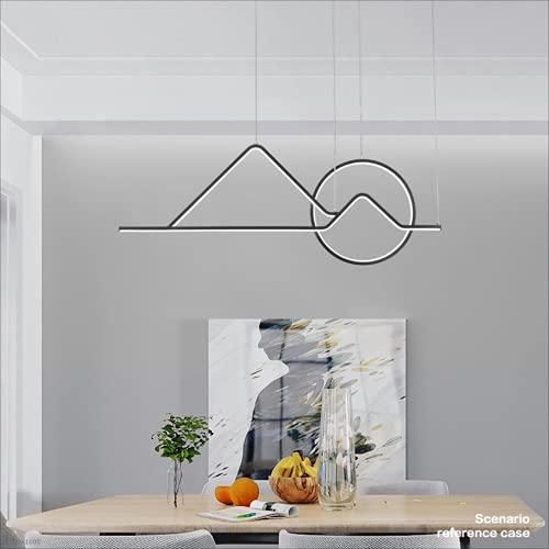 Suspension LED dimmable avec télécommande pour ajuster votre ambiance