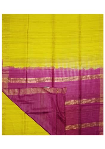 Generic tussar silk saree in tussar silk – image 2