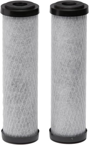 Image of EcoPure EPW2C Carbon Whole Home Replacement Water Filter - Universal Fit - Fits Most Major Brand Systems (Pack of 24)