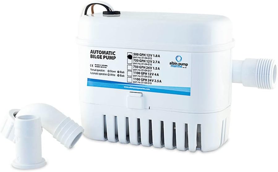 Automatic Bilge Pump 500 GPH 12V