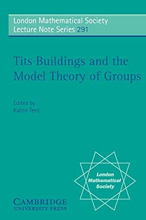 Tits Buildings and the Model Theory of Groups: 291-Wow! eBook
