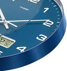 12 Inch Analog Clock with LCD Calendar product photo 12 Inch Analog Clock with LCD Calendar product photo