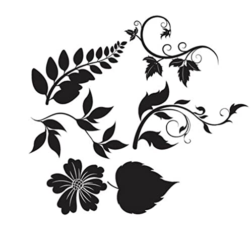 ECMQS Blätter Blume DIY Stanzschablone, Scrapbooking Prägeschablonen Stanzformen Schablonen Für Scrapbooking Cover