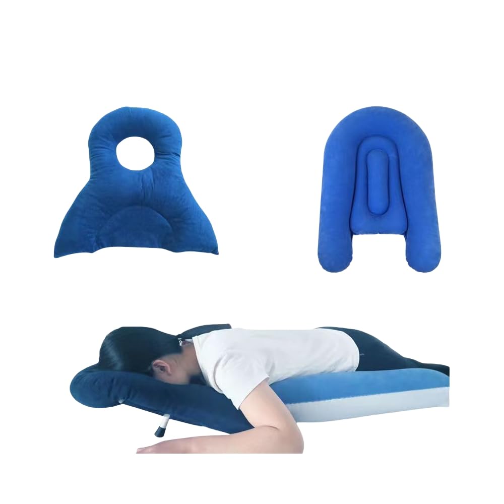 うつ伏せ寝枕★アイズピロー★硝子体手術★網膜剥離手術★クイーンサイズ Amazon｜硝子体手術回復枕、目の手術後のうつ伏せ枕、中心穴と高