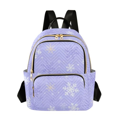 Sac à dos femme antivol protégez vos affaires en voyage avec ce petit sac pastel flocon de neige