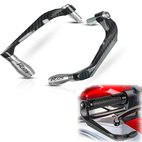 Protège-mains moto anti-casse de levier argent pour Yamaha YZF-R125