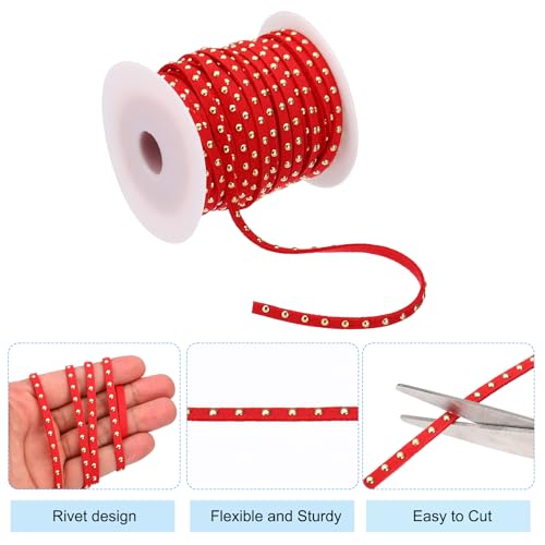 Cordon en daim synthétique clouté PATIKIL de qualité pour finitions bijoux