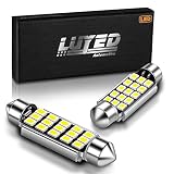 LUYED 2 X 360 Lumens Super Bright 2835 15-EX Chipsets 569 578 211-2 212-2 LED Bulbs Used For Dome li