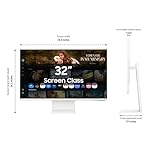 SAMSUNG 32” Smart Monitor M8 (M80F) 4K UHD Display, Samsung Vision AI, Smart TV Apps, Gaming Hub, USB-C, HDMI and USB-A, White, LS32FM803UNXZA, 2025 - Image 4
