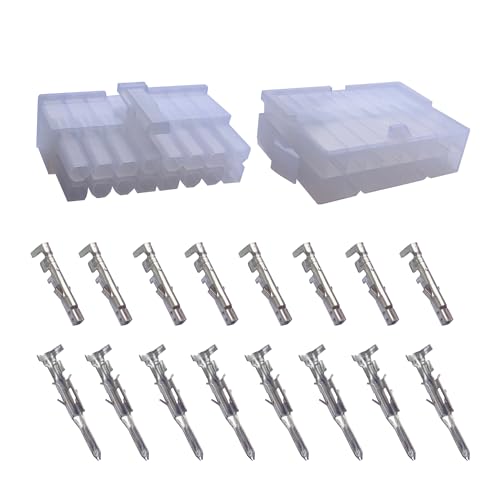 Connecteurs miniatures 16 broches fiche et bornes boîtier 16 circuits 18-24 AWG