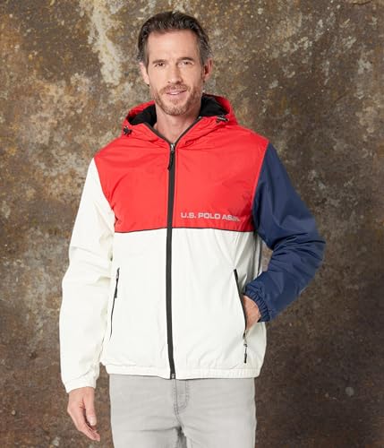 U.S. POLO ASSN. Americana Jacket Engine Red MD4