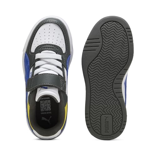 PUMA Sneakers Caven III Block Enfant 32, Shadow Gray Royal Sapphire White Blue