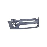 phare xenon grand c4 picasso Avant Pare-choc avant à peindre avec trous radars et lave phares compatible avec Citroen C4 Picasso 2007-2010