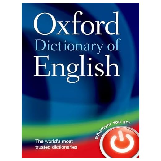 Oxford Dictionary of English