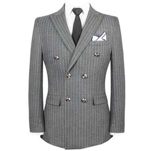 Costume homme rayé deux pièces la solution élégante pour vos événements