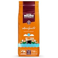 Caffè Mauro Torrefazione – Kaffeebohnen – 1 kg – Avvolgente Mischung – mittlere Röstung – Intensität 8/10 – hergestellt in Italien – 1kg Packung