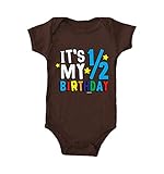 Haase Unlimited It's My 1/2 Birthday - Half 6 Months Old Bodysuit
