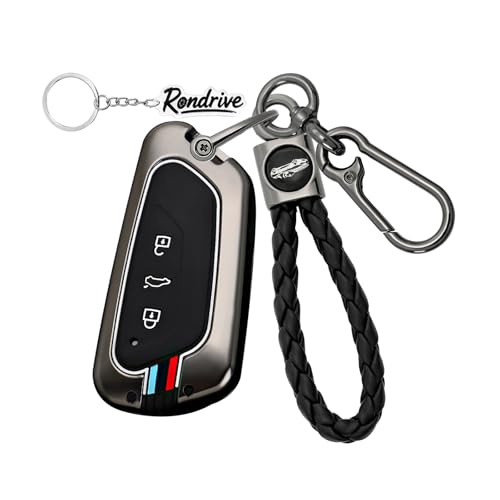 Coque de clé Ford Capri EV 2025 noire et lumineuse pour sécuriser vos trajets de nuit