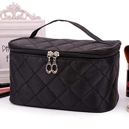 Preisvergleich Produktbild Frauen Reisen Kosmetiktaschen Diamantgitter Reißverschluss Make-Up Taschen Veranstalter Schönheit Kulturbeutel Bad Waschen Bilden Kits Fall