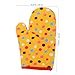 PRETYZOOM 2Pcs Heat Resistant Quilted Oven Mitts for Cooking and Grilling Thickened BBQ Gloves for Enhanced Protection Comfortable Kitchen Safety Mitts Essential Baking Tool for Home