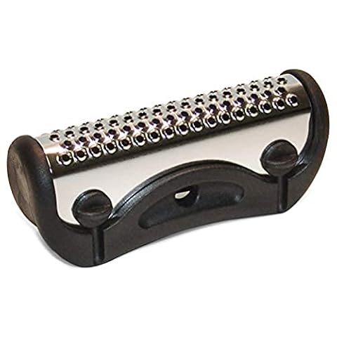 Seki EDGE SS-805 | Made in Japan | Usuwacz zrogowaceń | Pilnik do zrogowaciałej skóry 83 mm z powierzchnią ścierną ze stali nierdzewnej | Ergonomiczny, zdejmowany uchwyt | Łatwy do czyszczenia