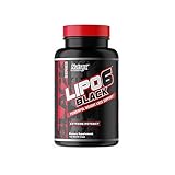 Nutrex Research Lipo-6 Black Extreme Potency | Powerful Weight Loss Supplement, Appetite Suppressant, Energy Fat Burning Diet Pills, 120 Count