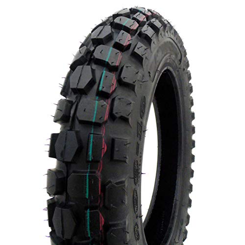 Mmg Combo Tire And Inner Tube Size 3.00-12 Front Or Rear Knobby Tread, Motorcycle Trail Off Road Dirt Bike Motocross Pit #TOP1