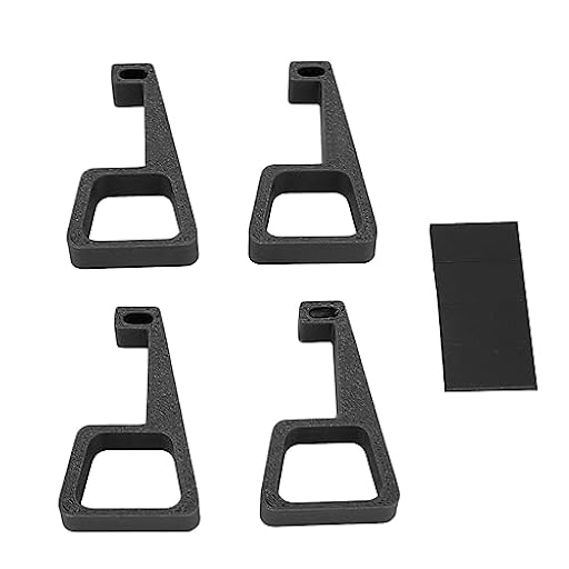 Soporte Horizontal para Consola de Juegos de 4 Piezas, Soporte de Elevación de Consola de Pies de Enfriamiento Antideslizante, Pies Simples para Pro (Negro) | Ya disponible en tu tienda friki favorita! En mundofriki.es!