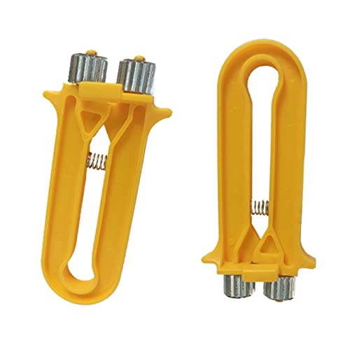 YARNOW 2 Stück Bienenstock Rahmen Kabelspanner Aus Eisen Mit Rutschfestem Kunststoffgriff Imkerei Werkzeug Für Bienenzucht Drahtcrimper Für Nestrahmen Tragbar Und Handlich