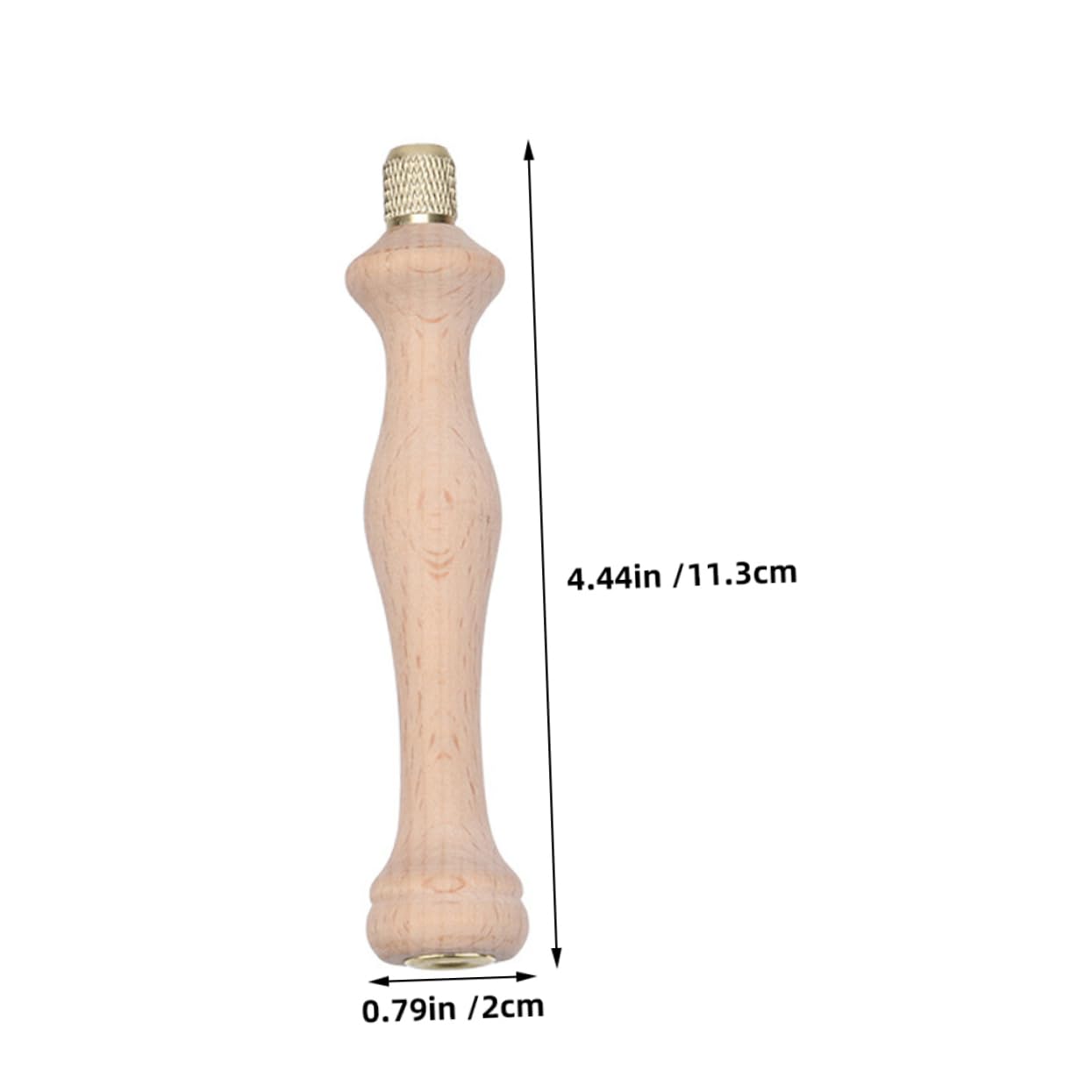 CIMAXIC Sturdy Wooden Punch Needle Set 5 Heads Enhance Your Embroidery Projects Ease