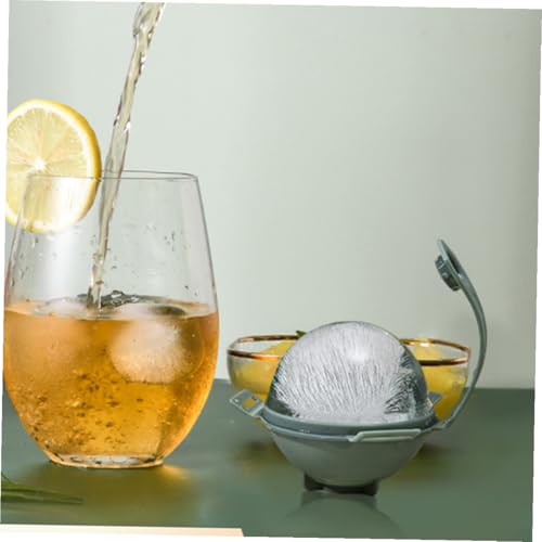 Molde para hielo esférico de plástico verde 12 piezas miniatura 5