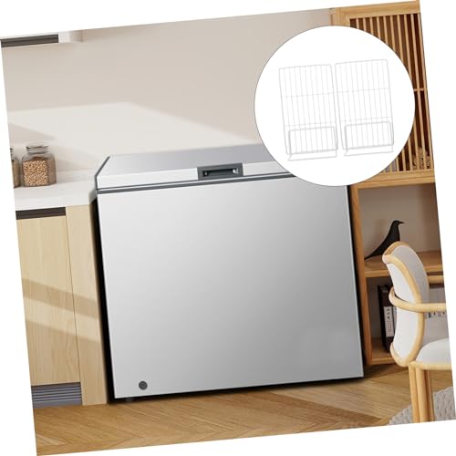 Mikinona Gefrierschrank-Trennwand Verstellbar 12.2 Zoll Breite X 11.4 Zoll Höhe Drahtteiler Für Flexible Gefrierfach Lagerung Und Ordnung Im Haushalt