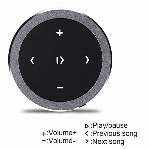 Carro Bluetooth Media Button Series Controle remoto sem fio para carro, compatível com iOS/Android (