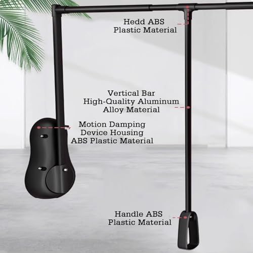 Barre de penderie en aluminium robuste rétractable pour aménagement - 7