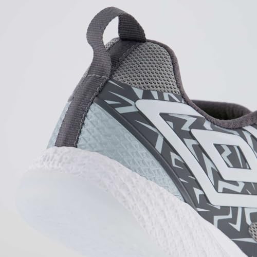 Chuteira Umbro Pro 5 Bump Futsal Prata